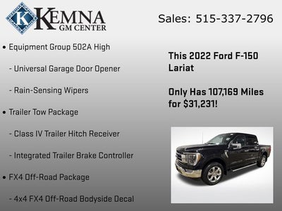 2022 Ford F-150 LARIAT