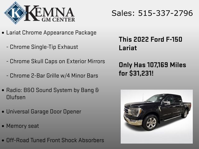 2022 Ford F-150 LARIAT