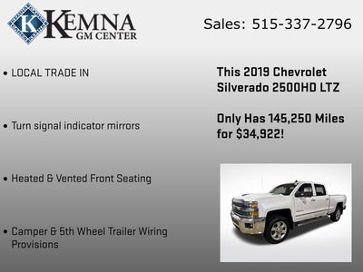 2019 Chevrolet Silverado 2500HD LTZ
