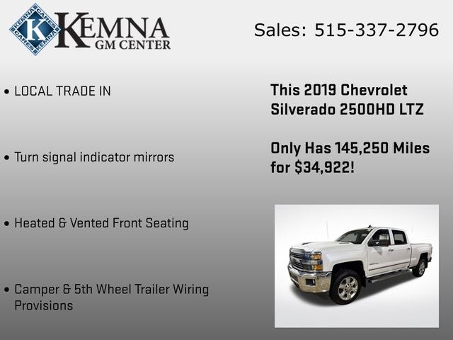 2019 Chevrolet Silverado 2500HD LTZ