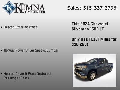 2024 Chevrolet Silverado 1500 4WD Double Cab Standard Bed LT