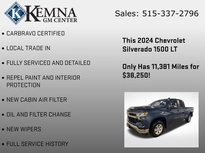 2024 Chevrolet Silverado 1500 4WD Double Cab Standard Bed LT