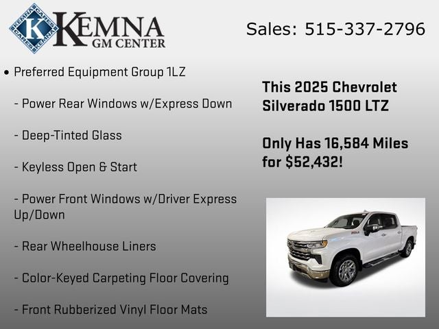 2025 Chevrolet Silverado 1500 4WD Crew Cab Short Bed LTZ