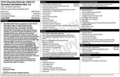 2016 Chevrolet Silverado 1500 1LZ