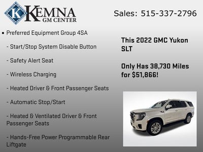 2022 GMC Yukon 4WD SLT