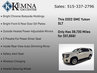 2022 GMC Yukon 4WD SLT