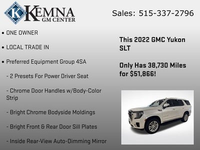 2022 GMC Yukon 4WD SLT
