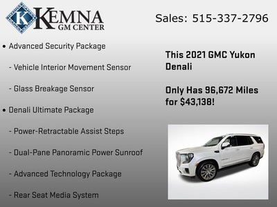 2021 GMC Yukon 4WD Denali