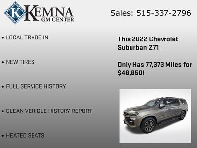 2022 Chevrolet Suburban 4WD Z71