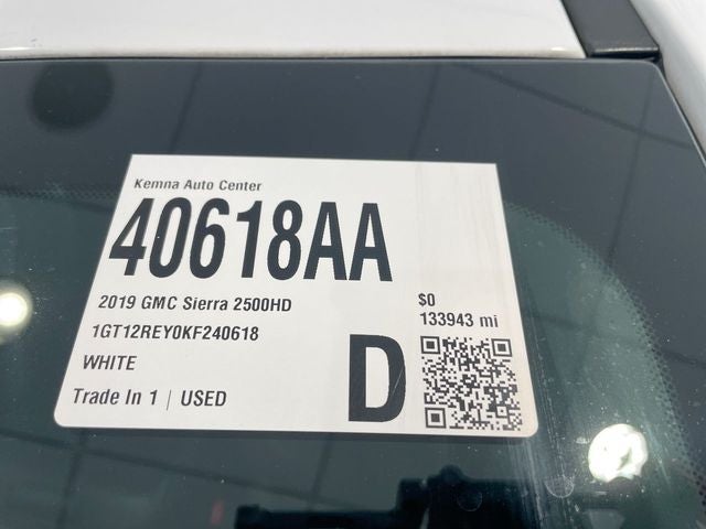 2019 GMC Sierra 2500HD SLT