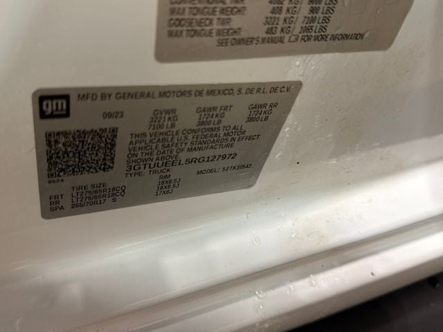 2024 GMC Sierra 1500 4WD Crew Cab Short Box AT4