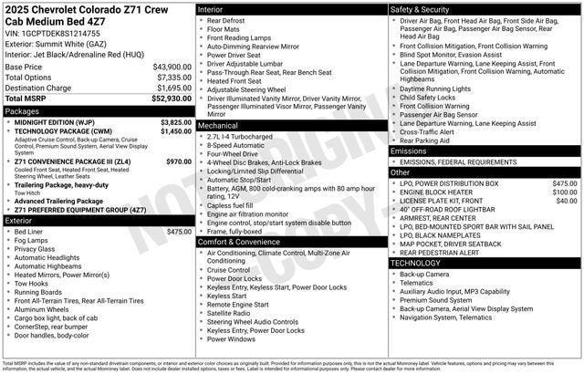 2025 Chevrolet Colorado Z71