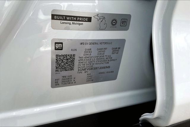 2026 Chevrolet Traverse LT