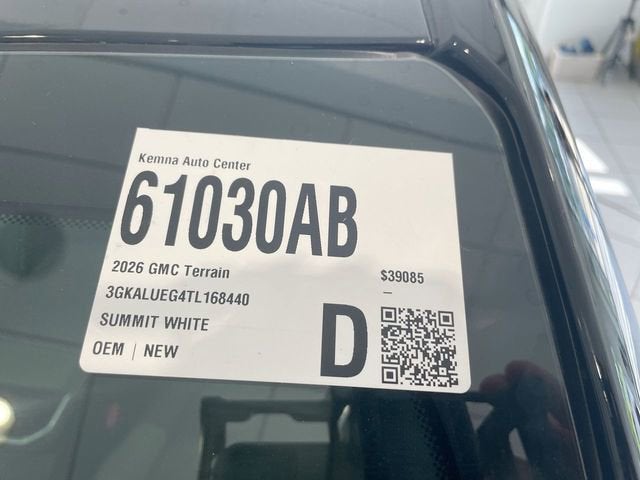 2026 GMC Terrain Elevation