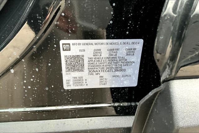 2026 Chevrolet Equinox RS