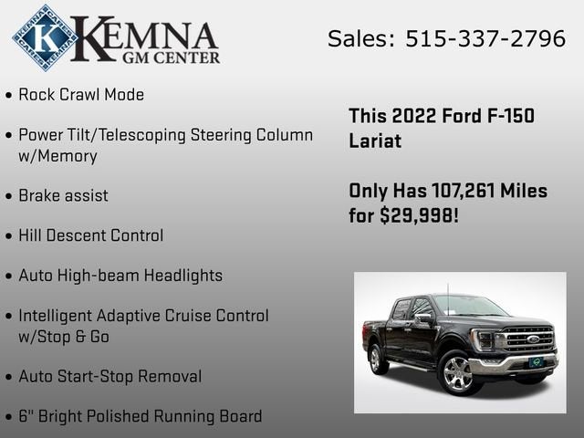 2022 Ford F-150 LARIAT