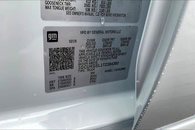 2026 Chevrolet Silverado 1500 LTZ