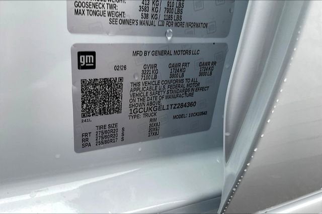 2026 Chevrolet Silverado 1500 LTZ