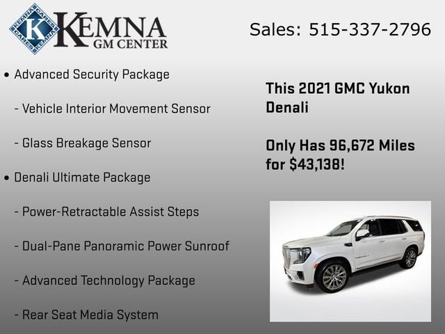 2021 GMC Yukon Denali