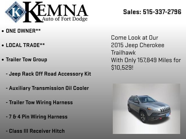 2015 Jeep Cherokee Trailhawk