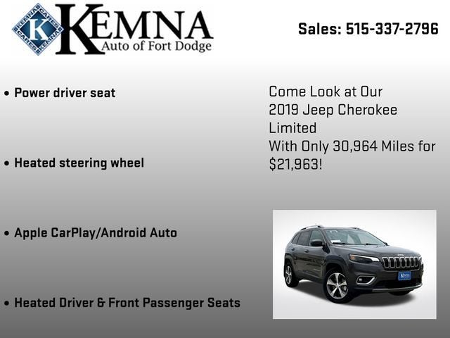2019 Jeep Cherokee Limited 4x4