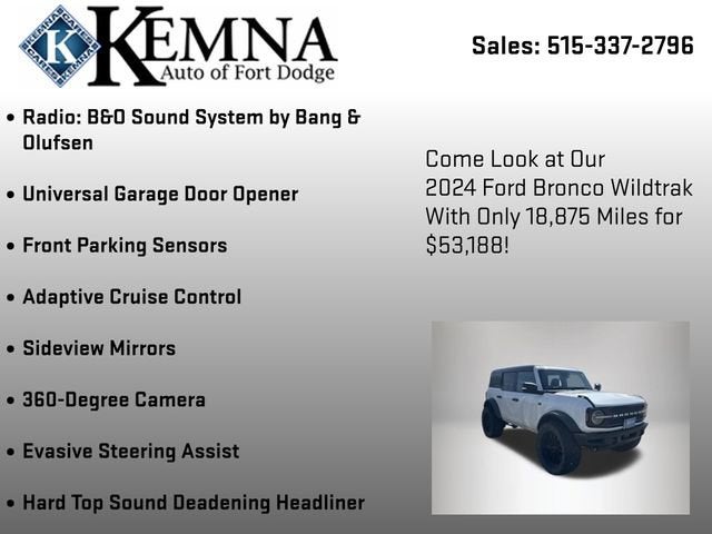 2024 Ford Bronco Wildtrak