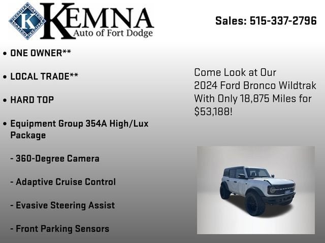 2024 Ford Bronco Wildtrak