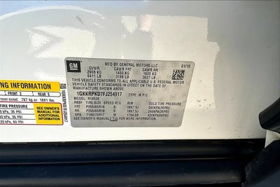 2015 GMC Acadia SLE