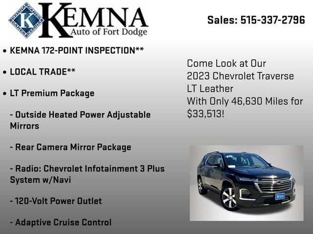 2023 Chevrolet Traverse LT Leather