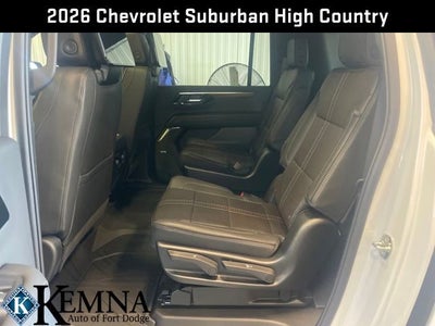 2026 Chevrolet Suburban High Country