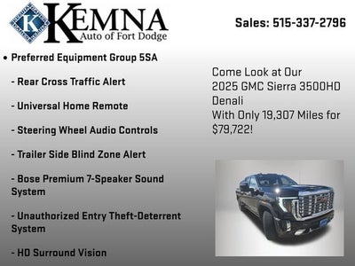 2025 GMC Sierra 3500 HD Denali