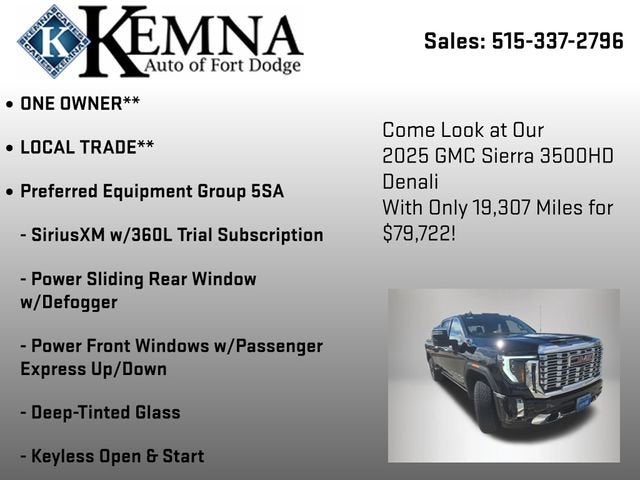 2025 GMC Sierra 3500 HD Denali