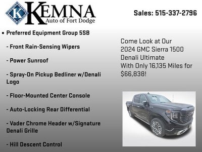 2024 GMC Sierra 1500 Denali Ultimate
