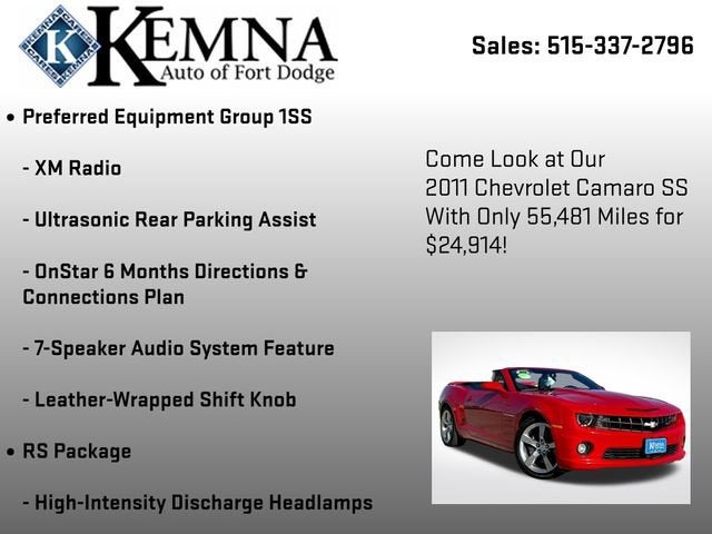 2011 Chevrolet Camaro 1SS