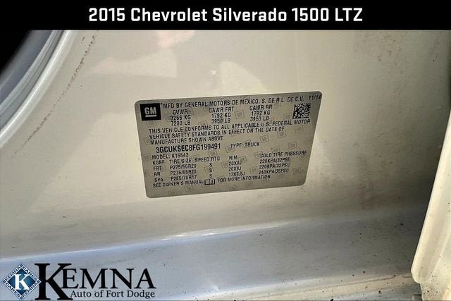 2015 Chevrolet Silverado 1500 LTZ