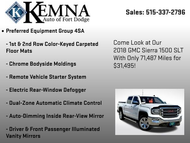 2018 GMC Sierra 1500 SLT