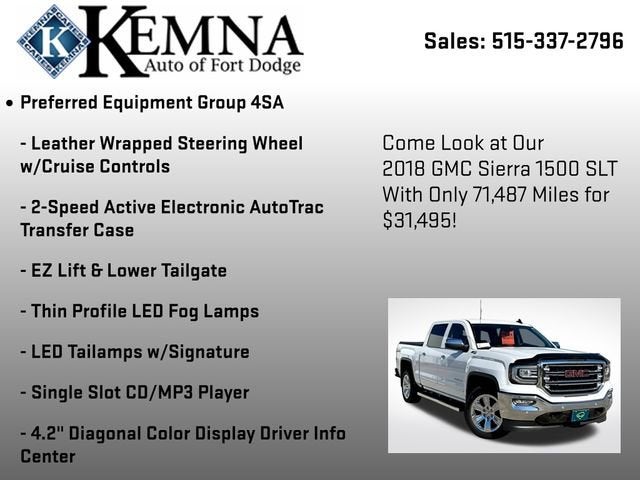 2018 GMC Sierra 1500 SLT