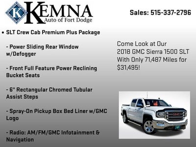 2018 GMC Sierra 1500 SLT
