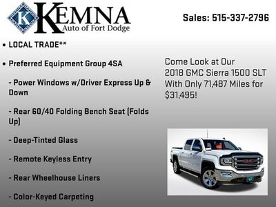 2018 GMC Sierra 1500 SLT