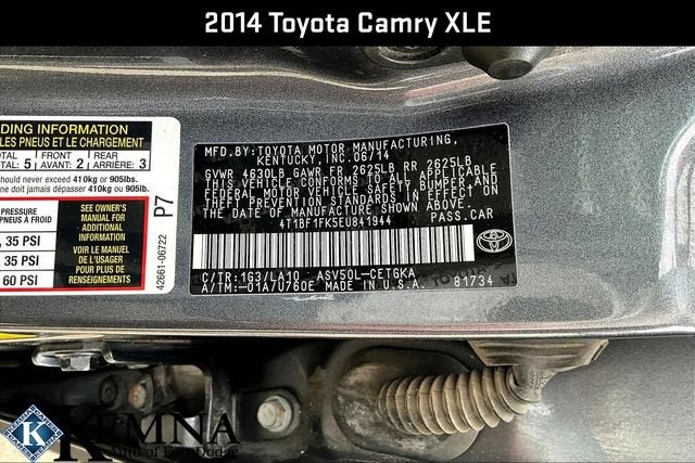 2014 Toyota Camry XLE