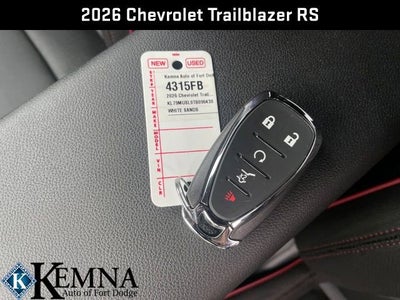 2026 Chevrolet Trailblazer RS
