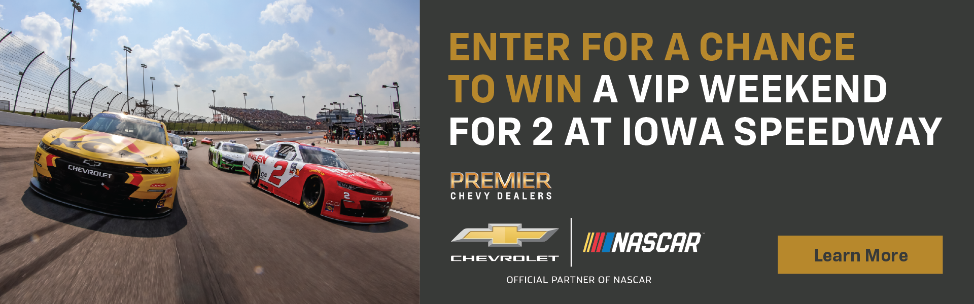 Win a VIP Weekend with Nascar